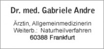 Dr Gabriele Andre